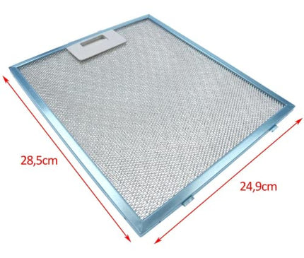 285x250 mm Davlumbaz Yağ Filtresi – Adet Metal Aspiratör Filtresi Teli