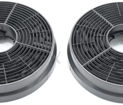 2x Aktivkohlefilter / Passend für Respekta MIZ 0058 Candy 35602288 49040890 PKM CF130 für Küchenhauben, Dunstabzugshauben