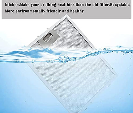 2 adet 320 x 260 mm Üniversal Davlumbaz Yağ Filtresi (Ocak Davlumbazı için) x 2 adet Mutfak Aspiratör Teli