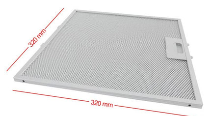 00771329 Filtro Campana Extractora 320x320 мм 32X32 CM
