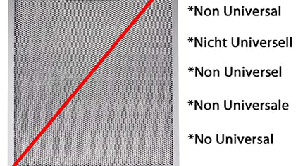 Металлический жироулавливающий фильтр вытяжки (серебристый, 320 x 260 мм, 2 шт. в упаковке)