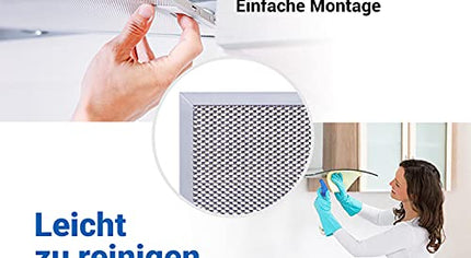 00362381 362381 Фильтр для травы для кампанской вытяжки, ответный элемент для Neff 330 x 320 мм