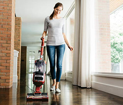 Shark ZU561 Navigator Lift-Away Speed Self Cleaning Brushroll Lightweight Upright Vacuum with HEPA Filter, Red Peony