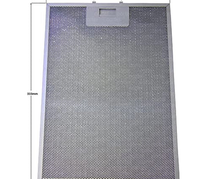 YY87X6378 - Filtro para campana extractora, 333 x 238 mm