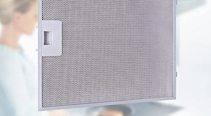 00362381 362381 Фильтр для травы для кампанской вытяжки, ответный элемент для Neff 330 x 320 мм