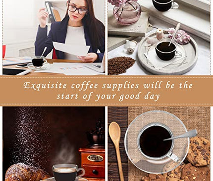 3.4 oz Espresso Cups Small Demitasse Clear Glass Espresso Drinkware Demitasse Cups Espresso