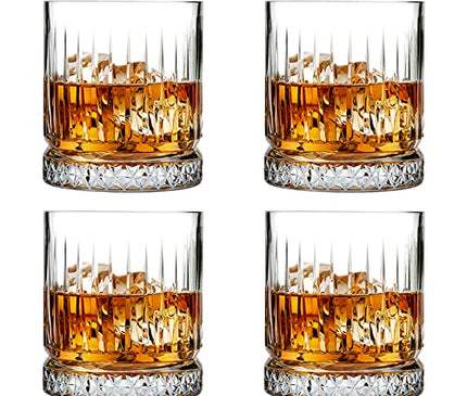 Набор из 4 прозрачных стаканов Pasabahce Glass Elysia для воды/сока/виски объемом 355 мл (PB Elysia)