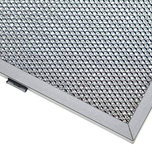 Filtro para grasa metálico compatible con Siemens LC47955/01, LC48650/01, LC48950/01, LC48955/01, LC624WA10/01, LC654WA10/01, LC654WA20/01