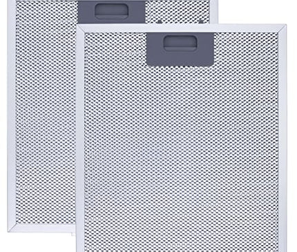 Сменный фильтр для вытяжки W10169961A, подходит для Whirlpool, Ikea, Kitchen Aid, Jenn Air, 3-слойный алюминиевый сетчатый фильтр для вытяжки 10,5x12 дюймов, алюминиевые жироулавливающие фильтры для вытяжки HR Huare Technology, 2 шт.