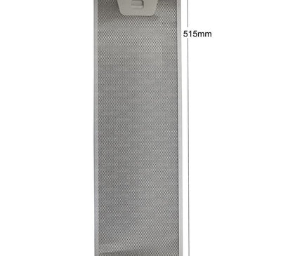 00660222 00660223 - Juego de filtros para campana extractora (515 x 166 + 515 x 186 mm)