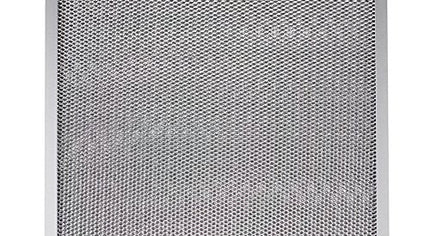 Металлический жироулавливающий фильтр вытяжки (серебристый, 320 x 260 мм, 2 шт. в упаковке)