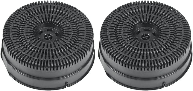 2x Kohlefilter Dunstabzugshaube 142mmØ Ersatz für Type58 Filter Whirlpool 484000008782 AKB000/1 - Filter Dunstabzugshaube Aktivkohlefilter