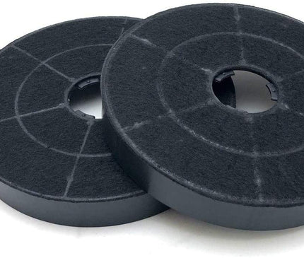 Aktivkohlefilter - Ersatzfilter für Amica KF 17146, KH 17190 E, IH 17200 E, KH 17180 E, KH 17181 E und FH 17161 E - runder Filter - Zubehör für Dunstabzugshauben