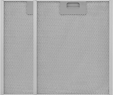 2 filtros de campana extractora de 275 x 335 mm
