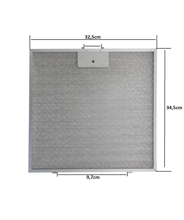 Teka DY70 Davlumbaz Yağ Filtresi 325x345 mm 81460138 - 81484011 Uyumlu Metal Aspiratör Filtresi