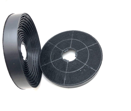 Aktivkohlefilter - Ersatzfilter für Amica KF 17146, KH 17190 E, IH 17200 E, KH 17180 E, KH 17181 E und FH 17161 E - runder Filter - Zubehör für Dunstabzugshauben