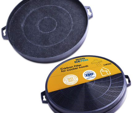 2 × Kohlefilter (SPARSET) 210mm Ersatz für DREHFLEX AK01 Dunsthaube,Abzugshaube,Dunstabzugshaube von GOLDEN - ICEPURE (rechnung vorhanden)