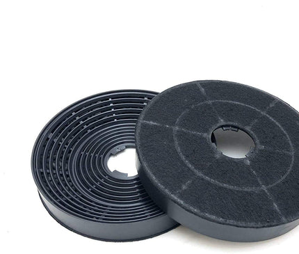 Aktivkohlefilter - Ersatzfilter für Amica KF 17146, KH 17190 E, IH 17200 E, KH 17180 E, KH 17181 E und FH 17161 E - runder Filter - Zubehör für Dunstabzugshauben