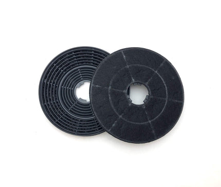 Aktivkohlefilter - Ersatzfilter für Amica KF 17146, KH 17190 E, IH 17200 E, KH 17180 E, KH 17181 E und FH 17161 E - runder Filter - Zubehör für Dunstabzugshauben
