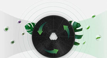 Угольный фильтр для капота с тремя гвоздями 155 мм 2 шт. аспиратор и бленда кухонные запчасти White Daisy