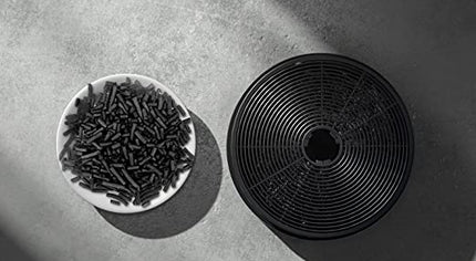 Угольный фильтр для капота с тремя гвоздями 155 мм 2 шт. аспиратор и бленда кухонные запчасти White Daisy