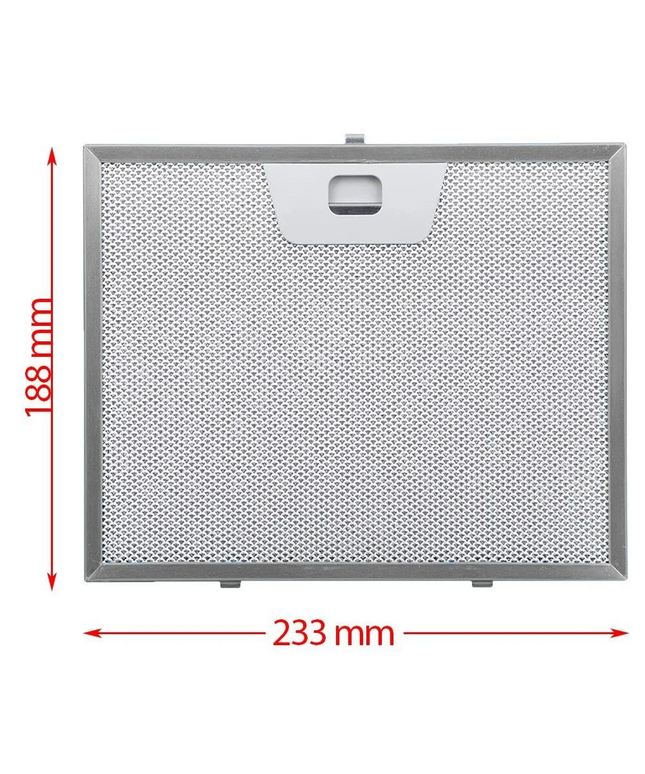 235x185-233x188 мм вытяжка жировой фильтр аспиратор запасные части кухонные аксессуары 50251235003 P3