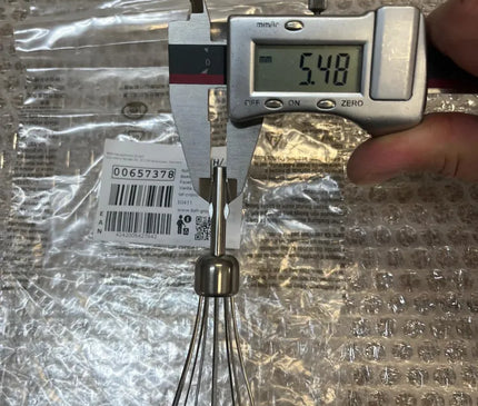 Frusta in acciaio per minipimer compatibile con Bosch Siemens Profilo 0065738 – Senza adattatore