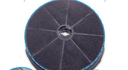 Комплект угольных фильтров EFF62 — совместимый с Miele 6532971 DKF14-1 | Фильтр для вытяжки AEG, Bosch, Electrolux, Faber, Whirlpool, Franke