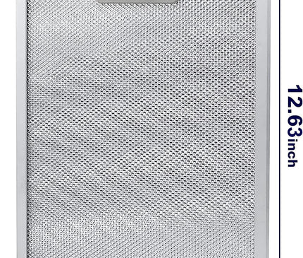 Cooker Hood Metal Grease Filter for Many Leading Brand of Cooker Hood/Extractor Fan Vent - 320 x 260mm - Pack of 2 - Silver