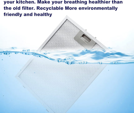 Antoble Aluminum Grease Filters Replacement Filters for Kitchen Hoods 320 x 260mm (2 Pieces)