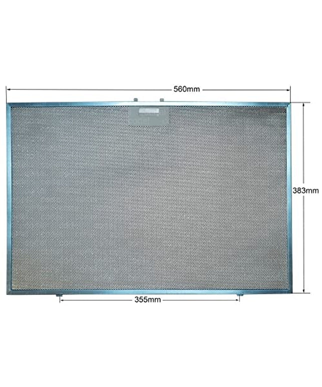 9178011218 Davlumbaz Aspiratör Filtresi 565x380 mm Hotpoint, Ariston, Indesit