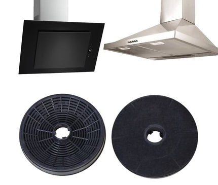 9189205715 Davlumbaz Karbon Filtre - 135mm | Beko, Vestel, Silverline, Mekappa, Teka, Arçelik Uyumlu (2'li Set)