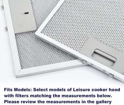 Antoble Aluminum Grease Filters Replacement Filters for Kitchen Hoods 320 x 260mm (2 Pieces)
