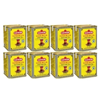 Caykur Tomurcuk Earl Grey - Premium 125g Bergamot Scented English Black Tea, Handpicked for Superior Flavor and Refreshing Arom