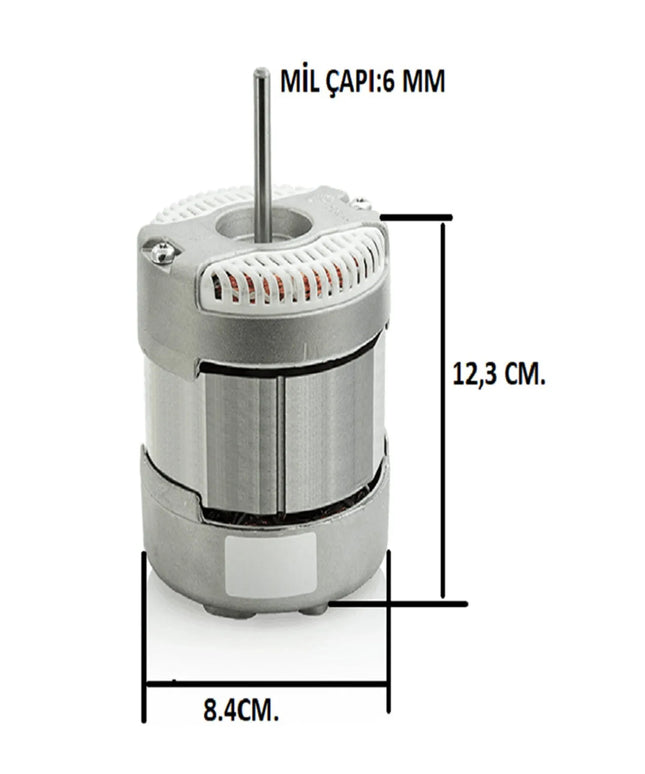 3 Speed Cooker Hood Motor 35 pack, for 800 m3, 235 w-1,1 a- 2900 RPM Kitchen Spare Parts Accessory