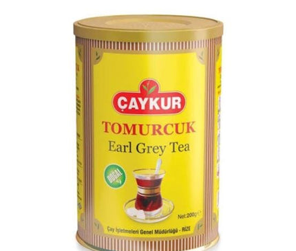 Caykur Tomurcuk Earl Grey - Premium 125g Bergamot Scented English Black Tea, Handpicked for Superior Flavor and Refreshing Arom