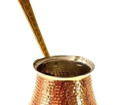 Coffee Pot Stovetop Copper Turkish Greek Arabic Engraved  Coffee Maker Cezve Ibrik