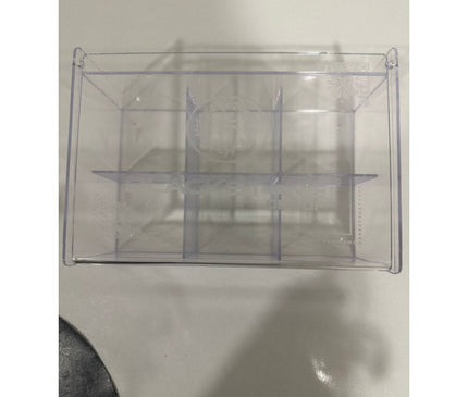 Deluxe Acrylic Tea Box Organizer: A Multifunctional Storage Solution with Six Compartments for Tea Bags, Coffee, Teacup, Infuser, and Lid - Perfect for Home and Kitchen Use