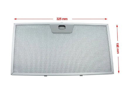 9140120131 Franke , Faber Cooker Hood Metal Grease Filter - 133.0018.470 Range Hood Filter 325x189 mm