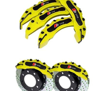 Seat FR S Line Red Brake Caliper Covers Set of 4 – Fits 16–19 Inch Wheels
