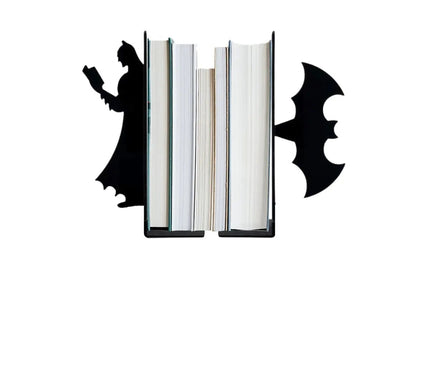 Figured Decorative Metal Book Holder, Book Support, Book Organizer, Gift Black cat, Bike, Elephant Ballerina, Giraffe, Reading