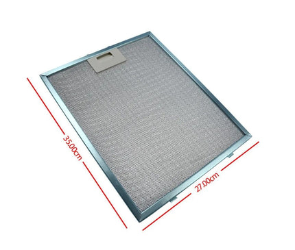 270 x 350 Cooker Hood Filer 27x35 cm Range Hood Oil Filter Extractor Aspirator Grease Filter Kitchen Hood Aluminum