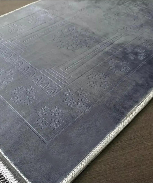 Customized Hand Woven Prayer Rug: Premium Thick Islamic Prayer Mat - Perfect for Ramadan, Eid, Weddings, and Special Muslim Occasions