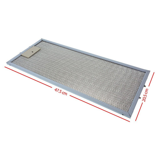 Arçelik P180I 20,5x47,6 cm Metal Yağ Filtresi - Davlumbaz Aspiratör Filtresi 475x205 mm 8906510200