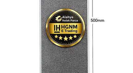 Arçelik p17a aspiratör Uyumlu Aspiratör Metal Yağ Filtresi 183x500 / 185x500 mm - Arçelik P17 P18