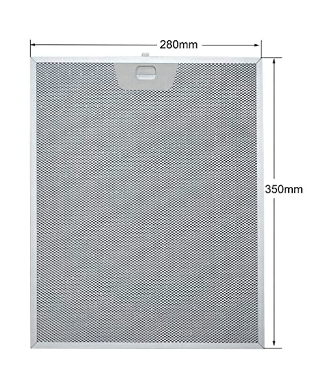 Bosch Balay Davlumbaz Yağ Filtresi 280x350 mm – 12005749 / 9197060838 Alüminyum Tel Filtre