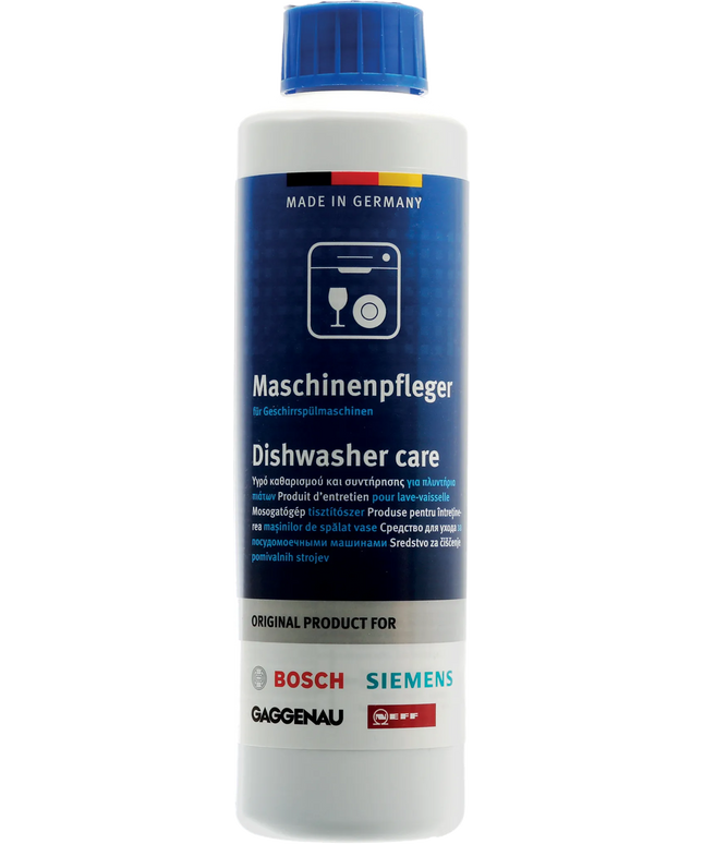 Очиститель для посудомоечной машины Bosch Siemens 00311995 — от жира и накипи, средство для ухода