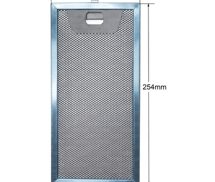 Bosch Siemens Neff Uyumlu Davlumbaz Metal Yağ Filtresi 00746790 – 254x124 mm