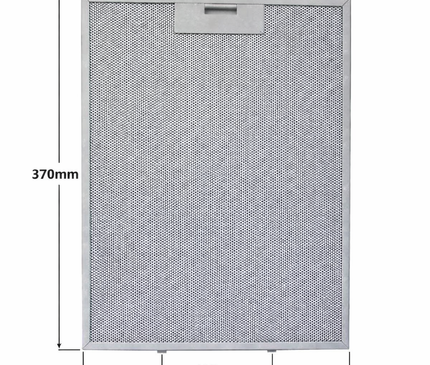 Teka 81460065 Compatible 370x270 mm Cooker Hood Metal Grease Filter
