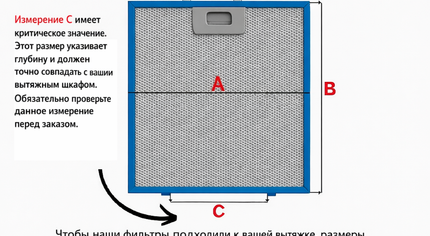 508x159 mm Davlumbaz Filtresi 4055344149, GRI0112374A, 50268370009, 5026837000, ELICA, ZANUSSI, AEG